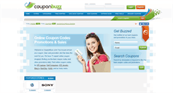 Desktop Screenshot of couponbuzz.com